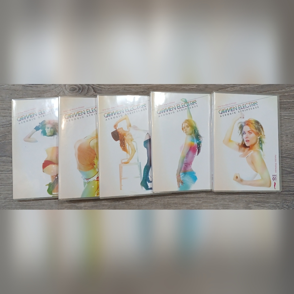Carmen Electra Aerobic Striptease DVD Set